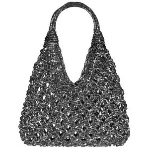HIBOURAMA Tasche  - Henkeltasche VANNIFIQUE grau Damen