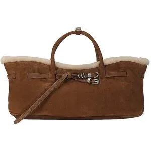 MARGESHERWOOD Ledertasche - Shopper GRANDMA  braun Damen