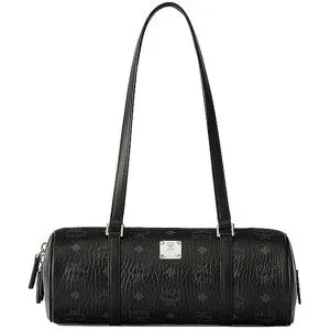 MCM Ledertasche - Schultertasche AREN VI  schwarz Damen