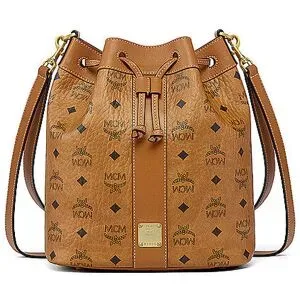 MCM Tasche - Bucket Bag DESSAU Medium braun Damen