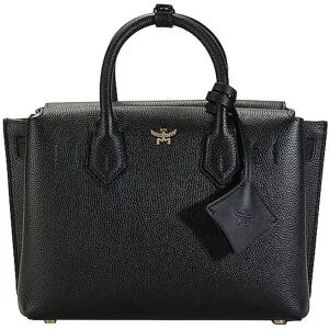 MCM Ledertasche - Henkeltasche MILLA schwarz Damen