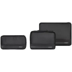 Samsonite Reisezubehör 3er Set Packwürfel TA REVOLUTION Black schwarz Damen
