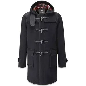 GLOVERALL Dufflecoat MORRIS schwarz   XL Herren