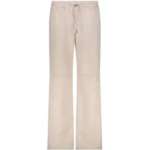 MONARI Hose Jogging Fit in Lederoptik  beige   42 Damen