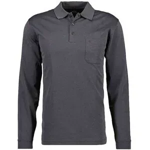 RAGMAN Poloshirt  grau   M Herren