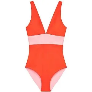 MYMARINI Badeanzug Plungesuit koralle   S damen