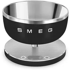 SMEG Küchenwaage 500g Schwarz/Matt schwarz