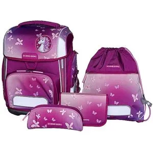 SCHNEIDERS Schultaschen Set Ergolite 9tlg Design Floral Dream
