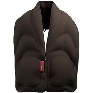 STOOV Wärmeschal 35x190cm KOKOON XL FLEX CORE Dark Brown  braun