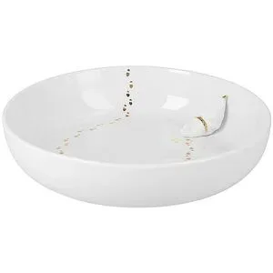 RAEDER Weihnachtsschale Santas 20cm Traumland  weiss baby