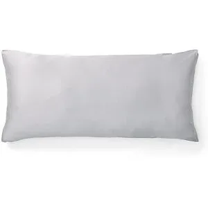 Essenza Seiden Kissenbezug 40x60cm ALICE Cloud Grey  hellgrau