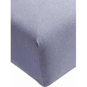 FORMESSE Jersey-Spannleintuch BELLA DONNA 180/200 cm - 200/220 cm Jeansblau blau