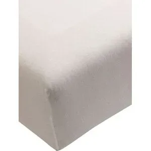 FORMESSE Jersey-Spannleintuch BELLA DONNA  90/190 cm - 100/220cm Perlgrau grau