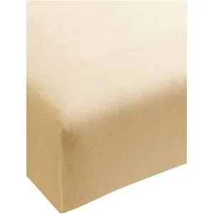 FORMESSE Jersey-Spannleintuch BELLA DONNA 140/200 cm - 160/220 cm Natur beige baby