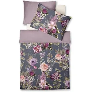 FLEURESSE Satin Bettwäsche BED ART 70x90cm/140x220cm Lilac lila