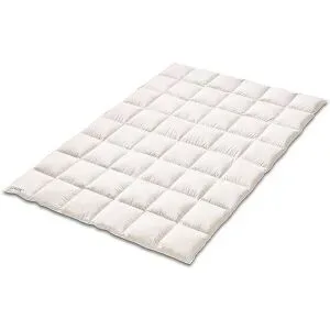 KAUFFMANN Daunendecke 140x200cm CLASSIC Weiss weiss