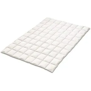 KAUFFMANN Daunendecke 140x220cm CLASSIC Leicht Weiss  weiss