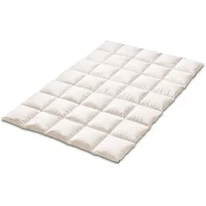 KAUFFMANN Daunendecke 140x220cm COMFORT Warm Weiss weiss