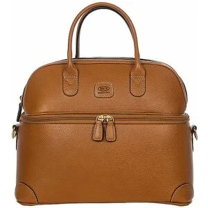 BRICS Kosmetiktasche LIFE PELLE braun Damen