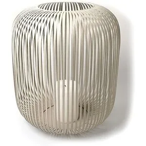 FYNCH-HATTON Laterne LIG Medium 35,5x30cm Elephant Grey hellgrau