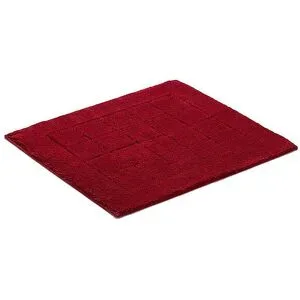 Vossen Badeteppich EXCLUSIVE 55x65cm Rubin dunkelrot