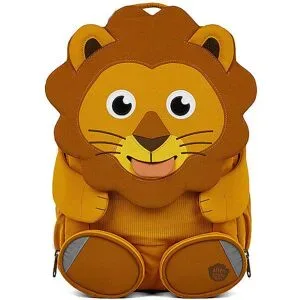 AFFENZAHN Kinder Rucksack Große Freunde - Löwe orange