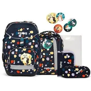 ERGOBAG Schultaschen Set 6tlg PACK Bärensteinhöhle