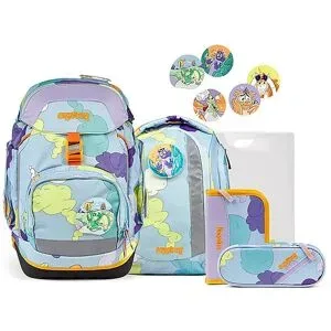 ERGOBAG Schultaschen Set 5tlg Pack Tagträum Bär