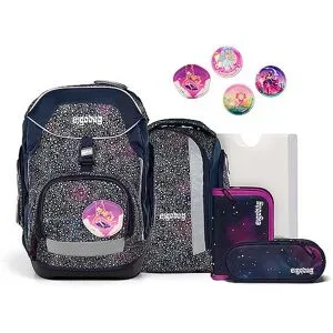 ERGOBAG Schulrucksack Set 6tlg Pack Bärlaxy