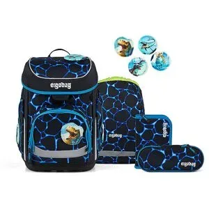 ERGOBAG Schultaschen Set 5tlg CUBO Bärassic Garden