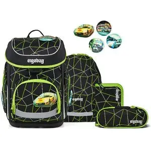 ERGOBAG Schultaschen Set 5tlg CUBO CyBär Race 2026 baby