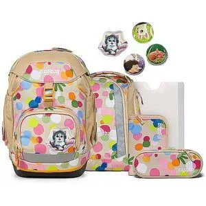 ERGOBAG Schulrucksack Set 6tlg Pack Flower PowBär 2026