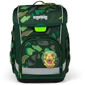 ERGOBAG Schultaschen Set 5-tlg. Cubo Light DinosauriBär