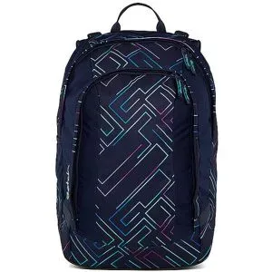 SATCH Schulrucksack Air Purple Laser