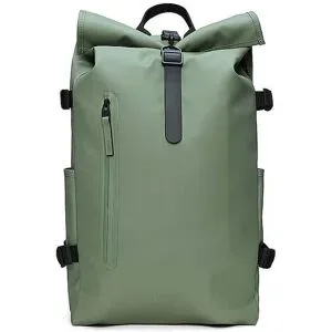 RAINS Rucksack Rolltop Large hellgrün Herren