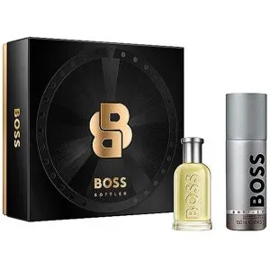Boss Geschenkset - Bottled Eau de Toilette und Deodorant-Spray Set für Herren 150ml / 50ml Herren