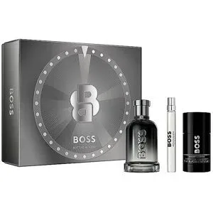 Boss Geschenkset - Bottled Beyond Eau de Parfum und Deodorant-Stick Trio-Set für Herren 100ml / 75ml / 10ml Herren
