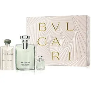 BVLGARI Geschenkset - Pour Homme Eau de Parfum 100ml / 75ml / 5ml Herren