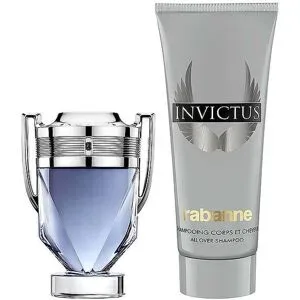 RABANNE Geschenkset - Invictus Eau de Toilette Set 100ml / 50ml Herren