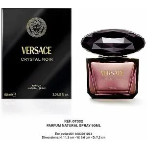 VERSACE Crystal Noir Parfum Natural Spray  90ml Damen