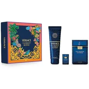 VERSACE Geschenkset - Eau Fraiche Extreme Eau de Parfum 150ml / 100ml / 5ml Herren