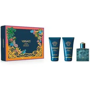 VERSACE Geschenkset - Eros Pour Homme Eau de Toilette Set 3x50ml Herren