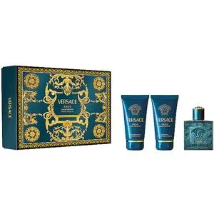 VERSACE Geschenkset - Eros Eau de Toilette Set 3x50ml Herren