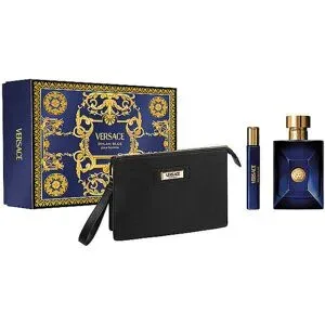VERSACE Geschenkset - Dylan Blue Pour Homme Eau de Toilette 100ml / 10ml Herren