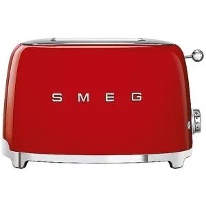 SMEG 2 Schlitz Toaster 50?s Retro Style Rot TSF01RDEU rot