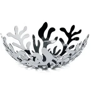 Alessi Schale Mediterraneo 21cm Edelstahl silber