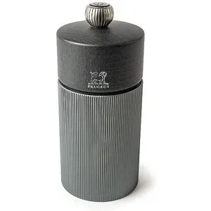 PEUGEOT Manuelle Pfeffermühle  Line 12cm Carbon/Holz grau