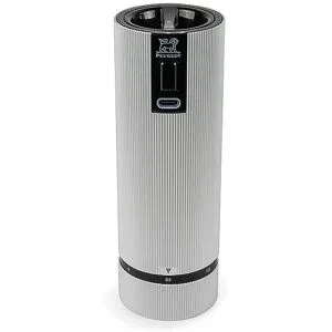 PEUGEOT Elektrische Salzmühle ELECTRIC LINE 15cm  Aluminium  silber