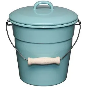 RIESS Allzweckeimer mit Deckel 20cm Nat Green mint