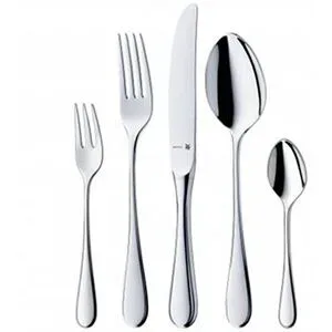 WMF Kent Plus Besteck Set 30-teilig 6 Personen  silber